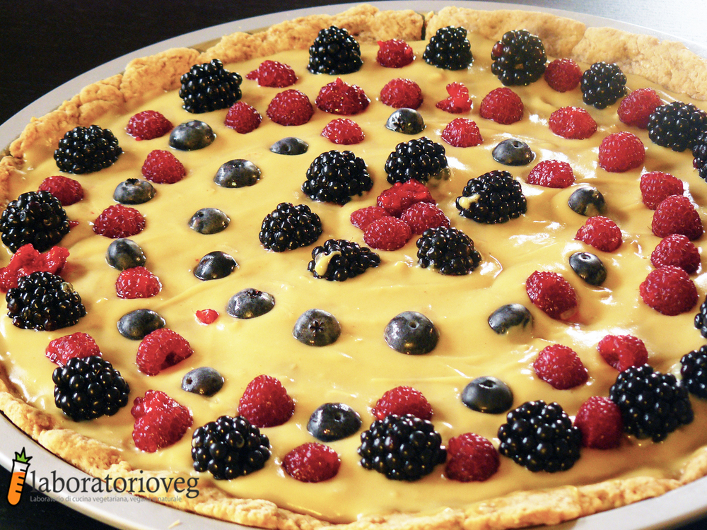 Crostata crema e frutti di bosco of Valentina - Recipefy