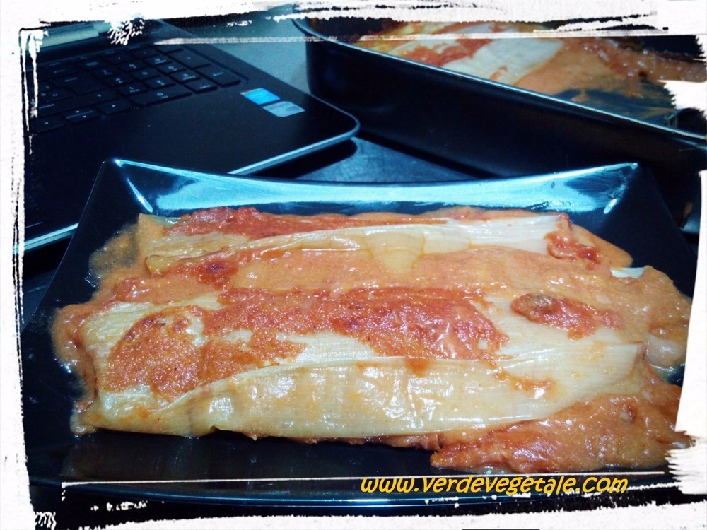 Cannelloni di porro con zucca di Valentina - Recipefy