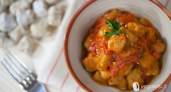 Gnocchi di ceci al pomodoro of Valentina - Recipefy