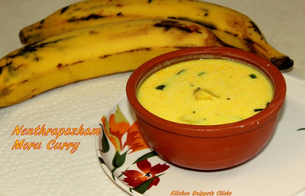 Nenthrapazham Moru Curry of Kitchen Snippets - Recipefy
