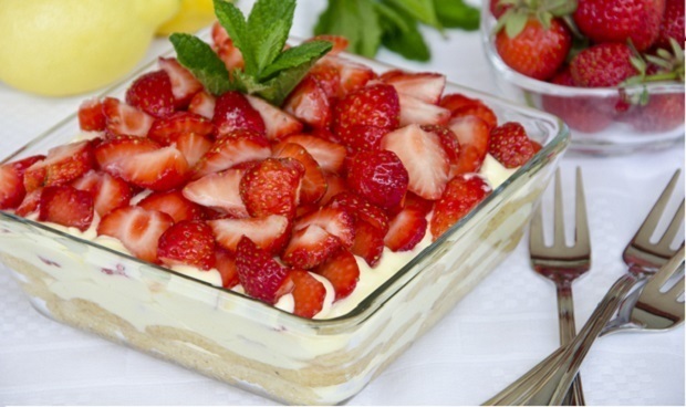 Tiramisù fragole e crema di Valentina - Recipefy