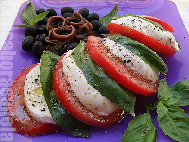 Ensalada caprese de Miguel di Miguel Pérez - Recipefy
