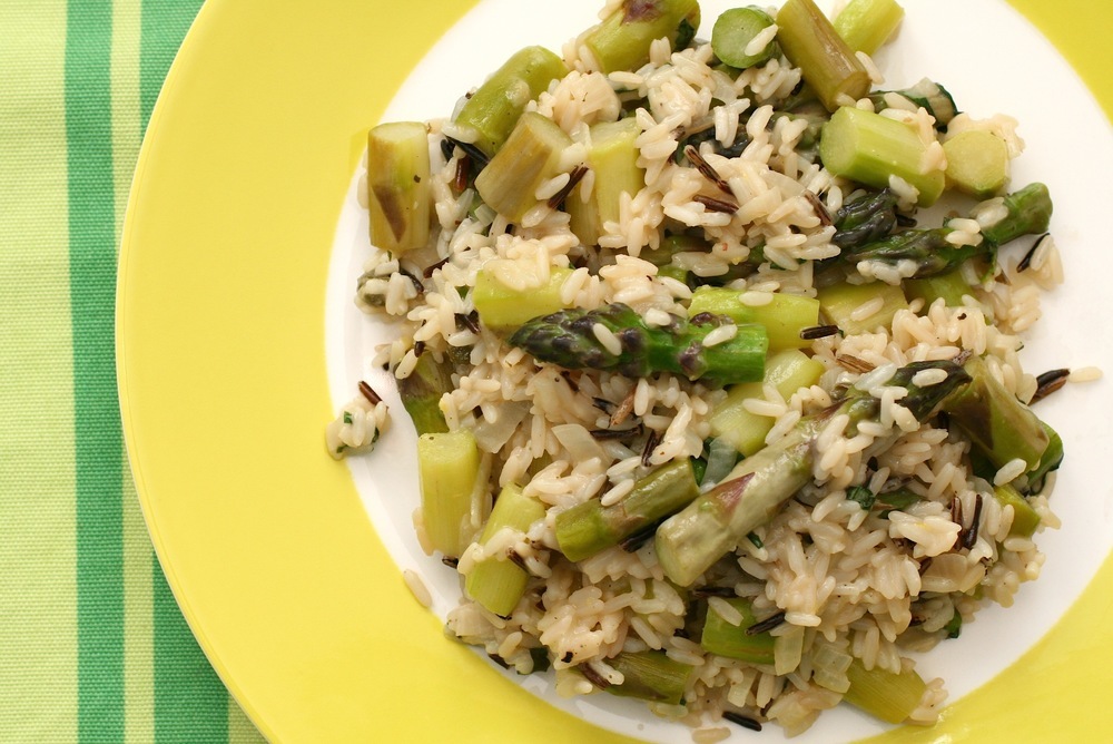Asparagus Shitake Risotto di Veronica  - Recipefy