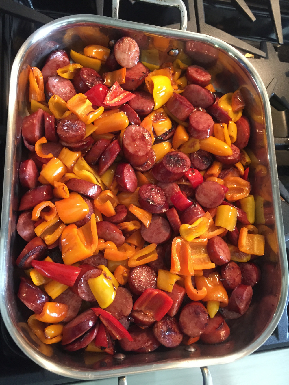 Paleo Sausage and Peppers de Tina Turbin - Recipefy