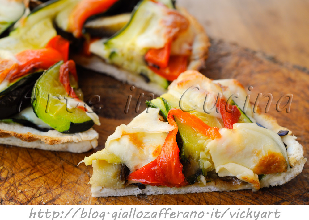Crostata di pancarre con verdure miste grigliate de Letizia - Recipefy