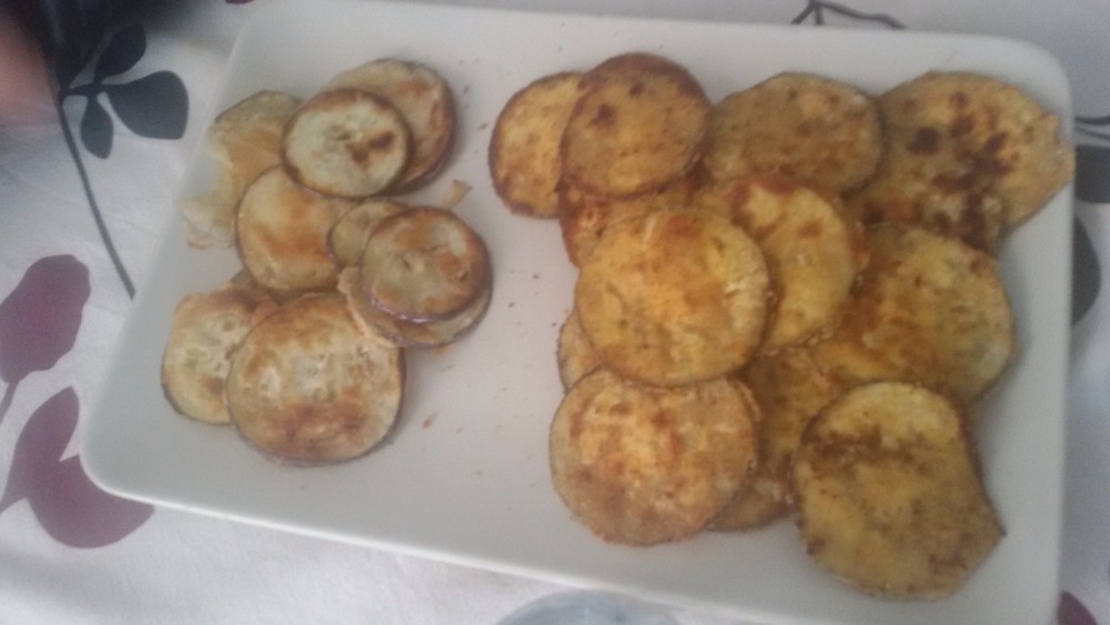 Melanzane panate e Melanzane pastellate di Veia - Recipefy