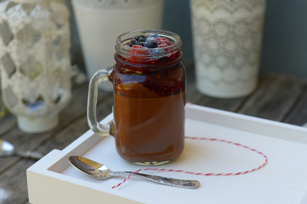 Creme de chocolate crocante e framboesas di Loacker Portugal - Recipefy