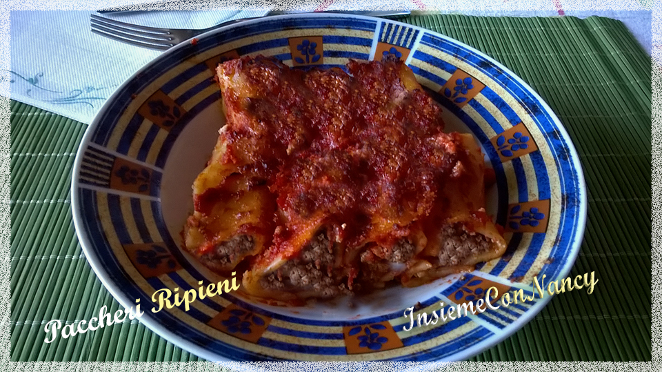 Paccheri Ripieni di InsiemeConNancy - Recipefy