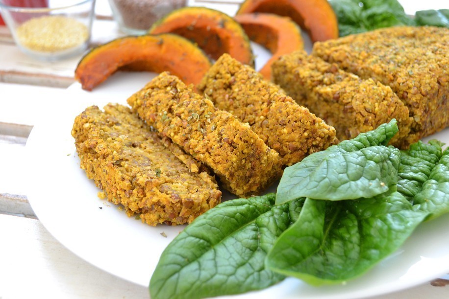 POLPETTONE DI LENTICCHIE, MIGLIO E ZUCCA of Valentina - Recipefy