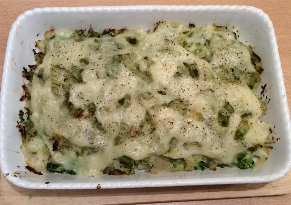 Cavolfiori, broccoli e verza gratinati alla besciamella di riso of Valentina - Recipefy