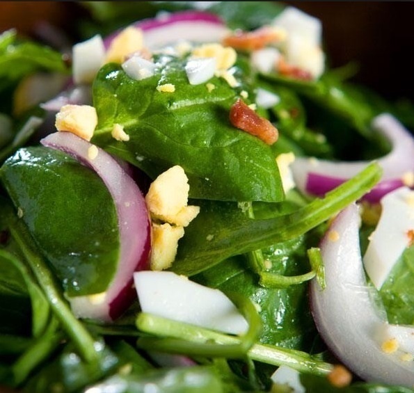 The Best Spinach Salad Ever! of Karyn Johnson - Recipefy