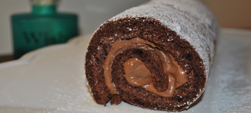 ROTOLO AL CACAO E CIOCCOLATO VEGANO di Valentina - Recipefy