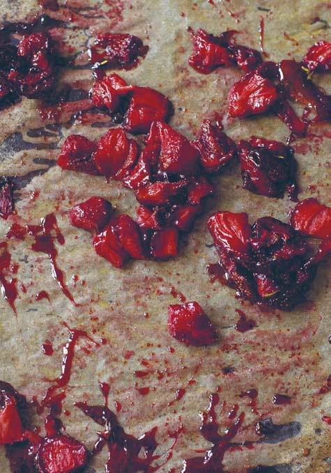 Roasted strawberries of urshy - Recipefy