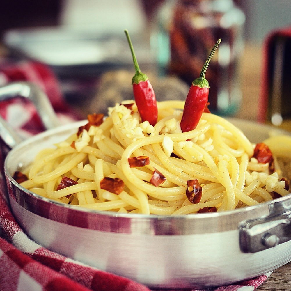 Spaghetti aglio olio e peperoncio di Eleonora Michielan - Recipefy