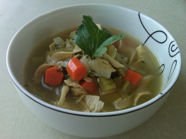 Cure a Flu Chicken Noodle Soup di Courtney Glantz - Recipefy