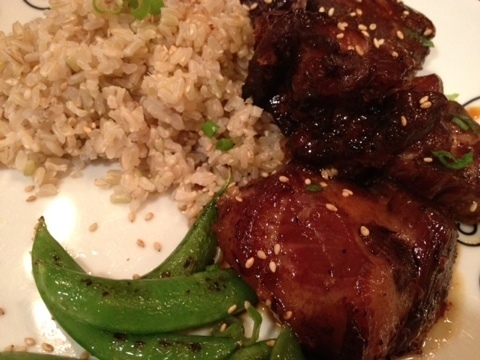 Slow cooked sweet and spicy Asian pork shoulder de Courtney Glantz - Recipefy