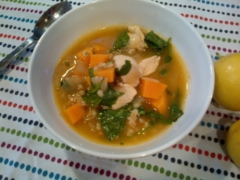 Spicy Chicken Barley Soup di Courtney Glantz - Recipefy
