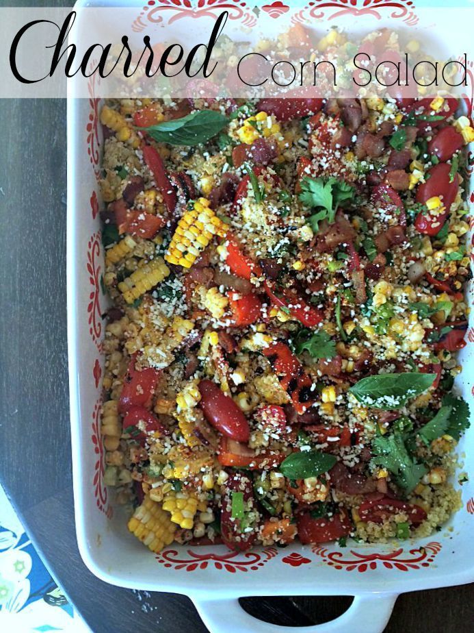 Charred Corn Salad of Courtney Glantz - Recipefy