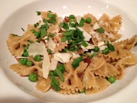 Fancy peas and bacon of Courtney Glantz - Recipefy