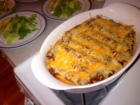 Homemade Enchiladas de Courtney Glantz - Recipefy