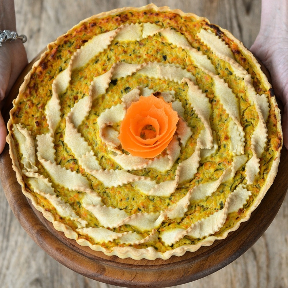 Torta salata alle zucchine e carote de Eleonora Michielan - Recipefy