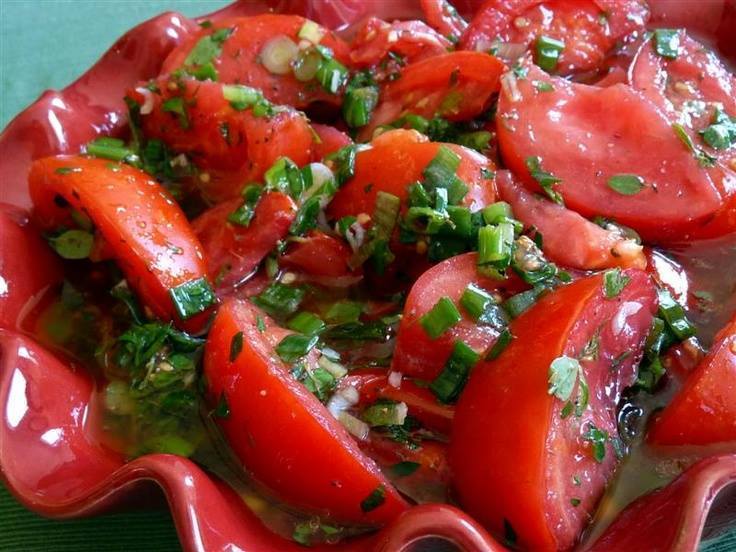Killer Marinated Tomatoes de Schalene Dagutis - Recipefy