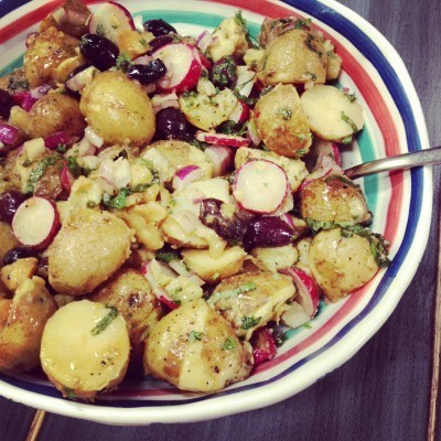 Crunchy Herb Potato Salad di Courtney Glantz - Recipefy