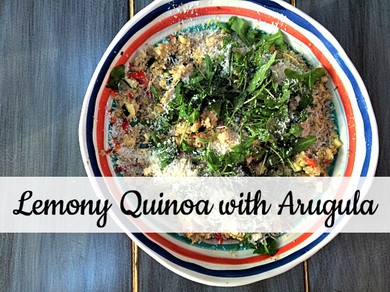 Lemony Quinoa with Arugula of Courtney Glantz - Recipefy