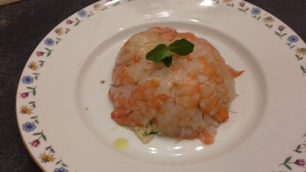 RISOTTO AL MOJITO CON GAMBERI ROSSI of Marina Marini - Recipefy