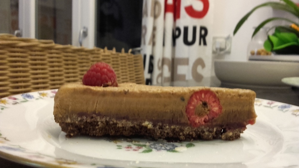 TORTA DI MOUSSE DI CIOCCOLATO E LAMPONI de Marina Marini - Recipefy