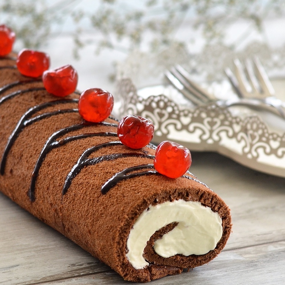 Rotolo al cacao con crema al mascarpone of Eleonora Michielan - Recipefy