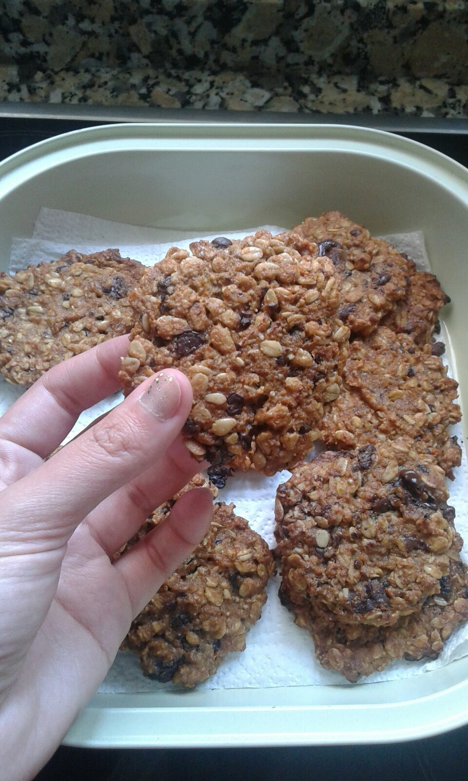 Galletas de avena, naranja y chocolate of Charo Lorenzo - Recipefy