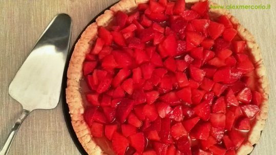 Crostata alle fragole vegan di Valentina - Recipefy