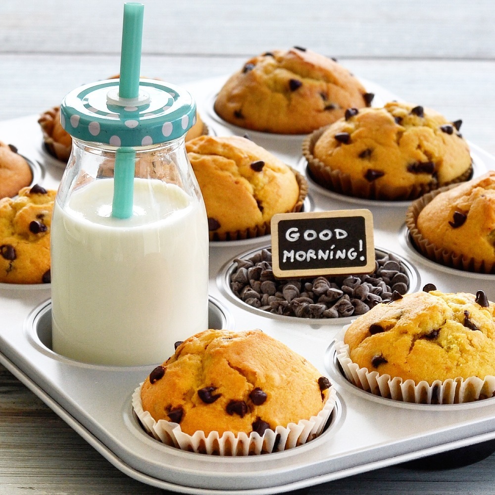 Muffin con gocce di cioccolato de Eleonora Michielan - Recipefy