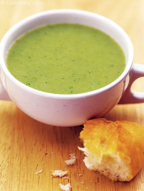 Broccoli Soup With Cheddar Potato Skins of Kelly Barton - Recipefy
