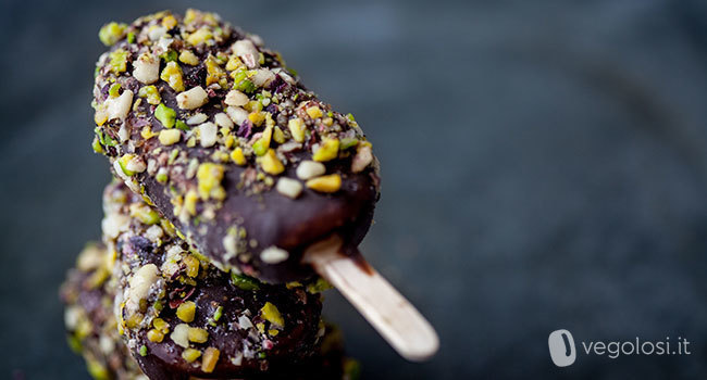 Gelato vegano alla panna ricoperto al cioccolato di Valentina - Recipefy