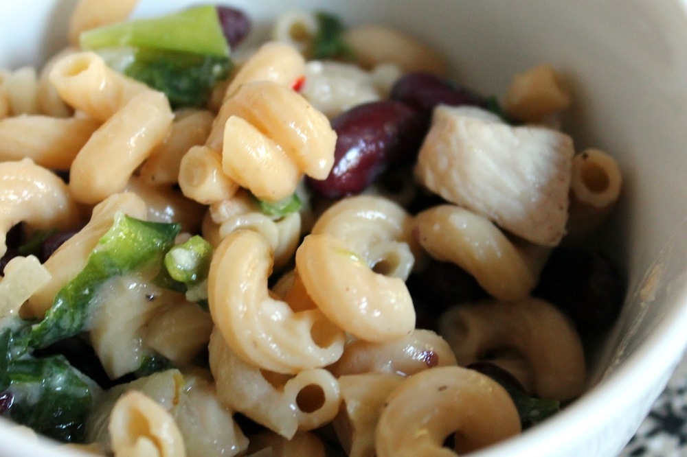 Pasta with Chicken, Escarole, and Beans- Michelle de UML Admissions Recipe Share - Recipefy