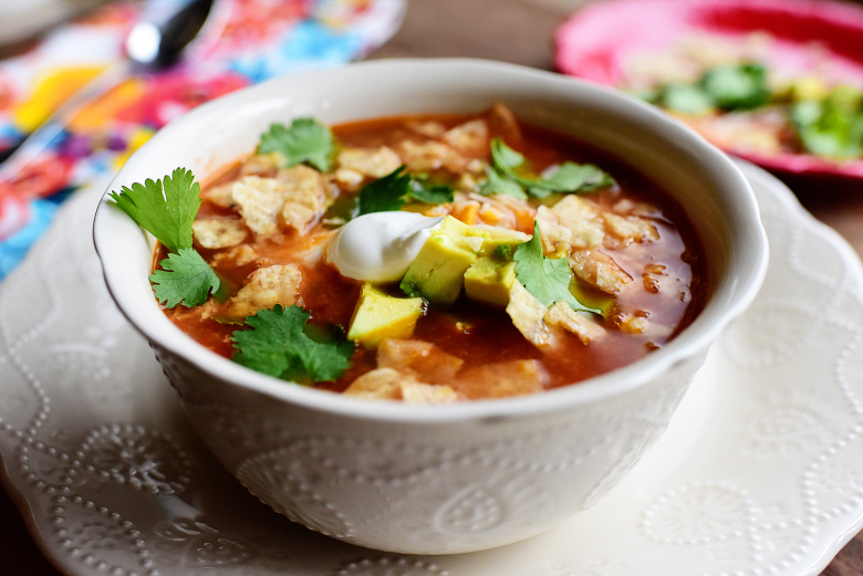 Slow Cooker Chicken Tortilla Soup of Kelly Barton - Recipefy