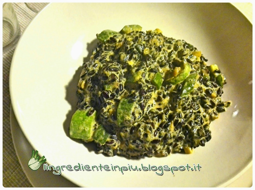 Riso Venere con zucchine in crema speziata di Valentina - Recipefy