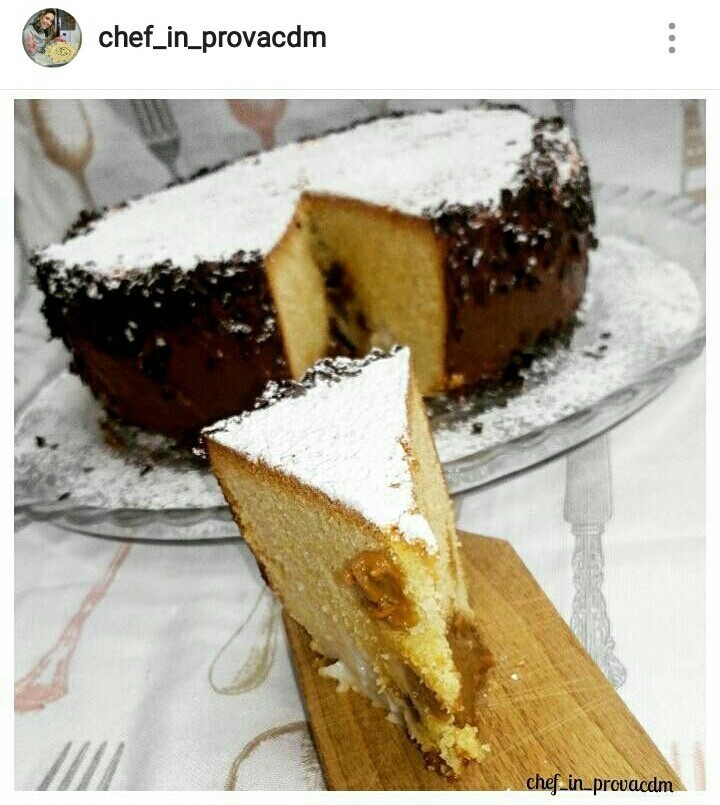 Torta con crema al latte e crema al caffè ☕ de Cuciniamo Chefinprovacdm Carmen - Recipefy