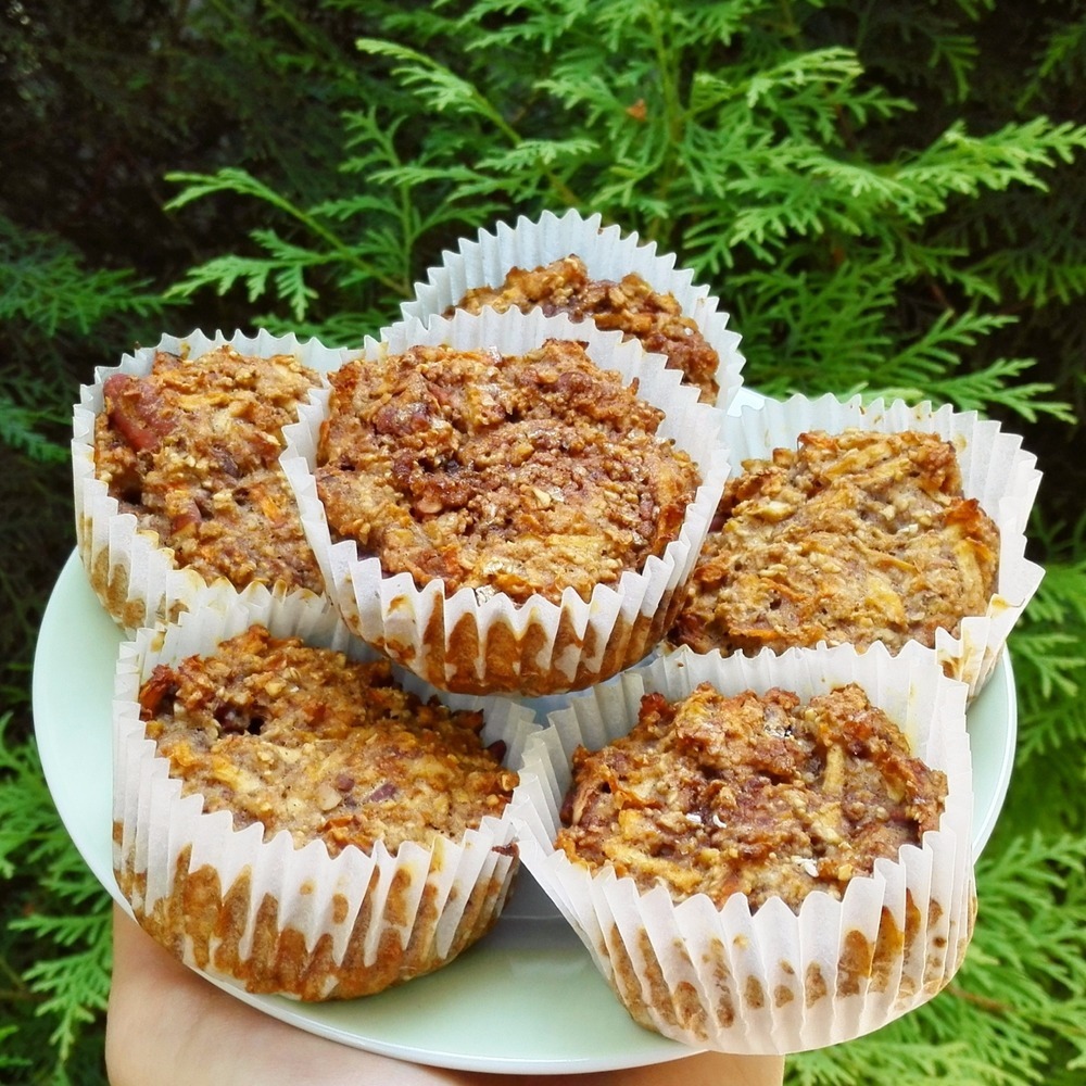 Carrot And Apple Oat Muffins di MyHealthyDessert - Recipefy