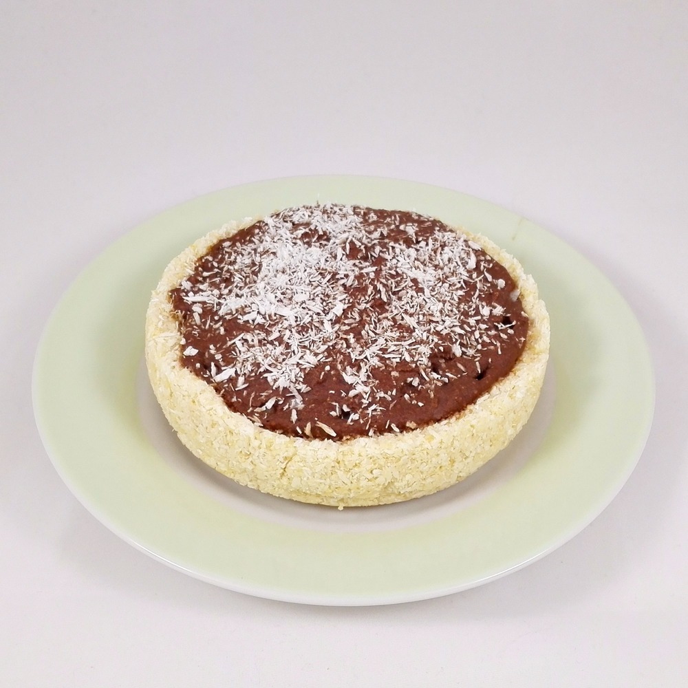 Raw Vegan Coconut Chocolate Tart di MyHealthyDessert - Recipefy