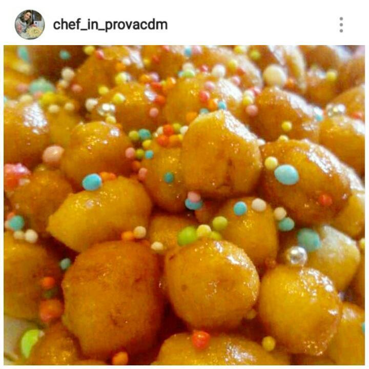 Struffoli de Cuciniamo Chefinprovacdm Carmen - Recipefy