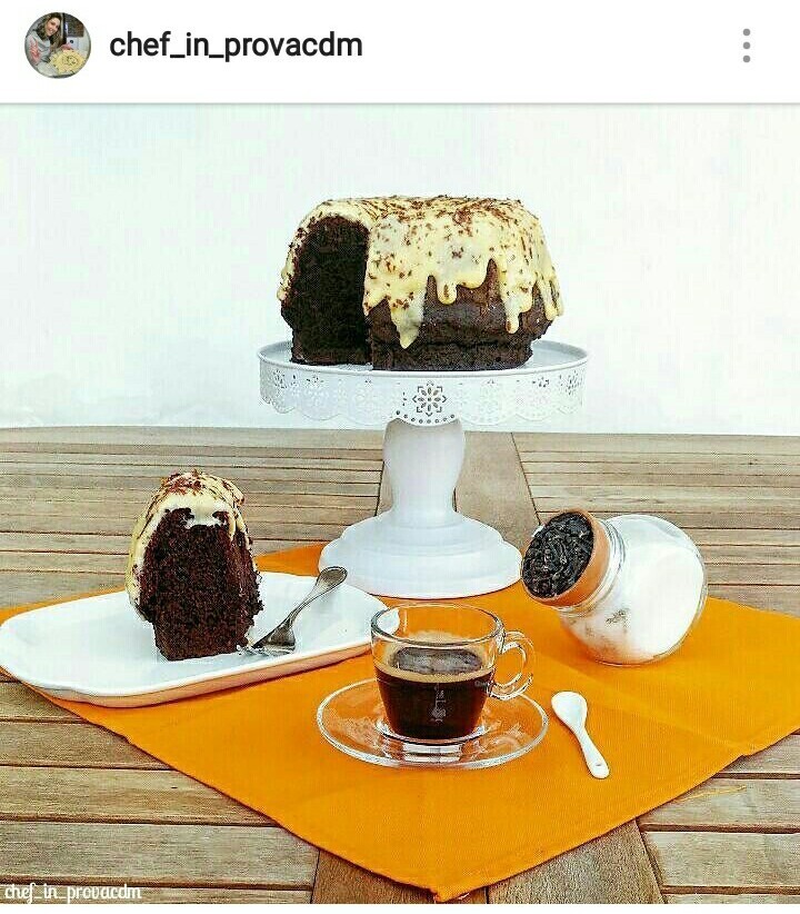 Ciambella solo albumi al cacao con glassa all'arancia of Cuciniamo Chefinprovacdm Carmen - Recipefy