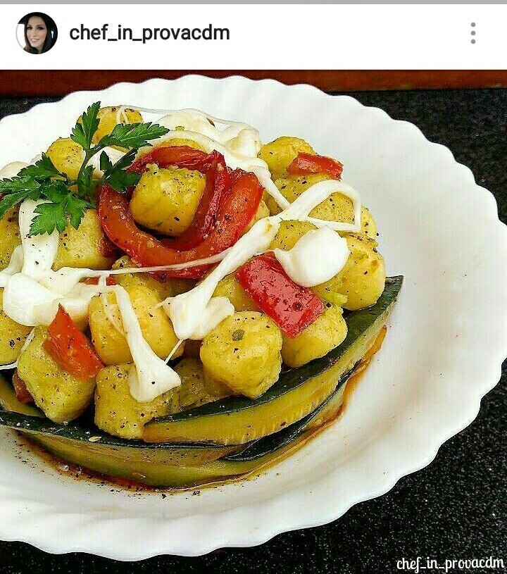 Timballo di gnocchi con verdure e mozzarella de Cuciniamo Chefinprovacdm Carmen - Recipefy