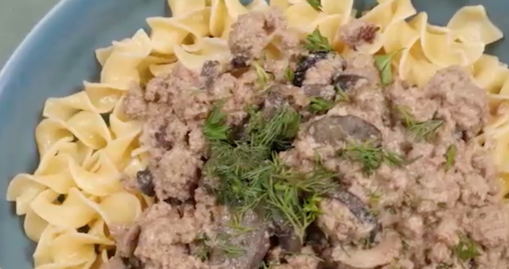 Slow-cooker beef stroganoff de Schalene Dagutis - Recipefy