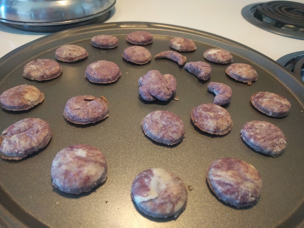 Blackberry Olive Oil Shortbread cookies de s0rceress0 - Recipefy