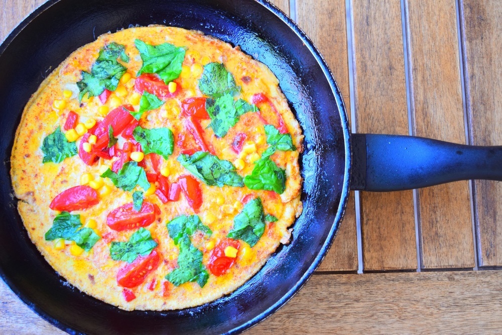 Sweetcorn Omelette de MyNutriCounter - Recipefy