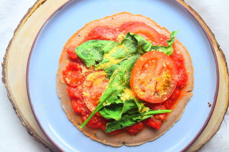 Buckwheat Tortilla Pizza de MyNutriCounter - Recipefy