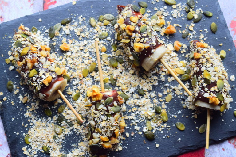 Chocolate Banana Pops of MyNutriCounter - Recipefy